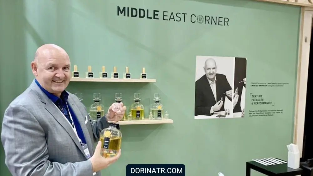 حمید مرآتی کاشانی - همکاری با کمپانی‌های مشهور - درین عطر