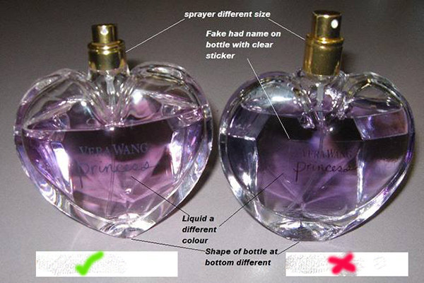 تفاوت شیشه اورجینال با شیشه تقلبی عطر